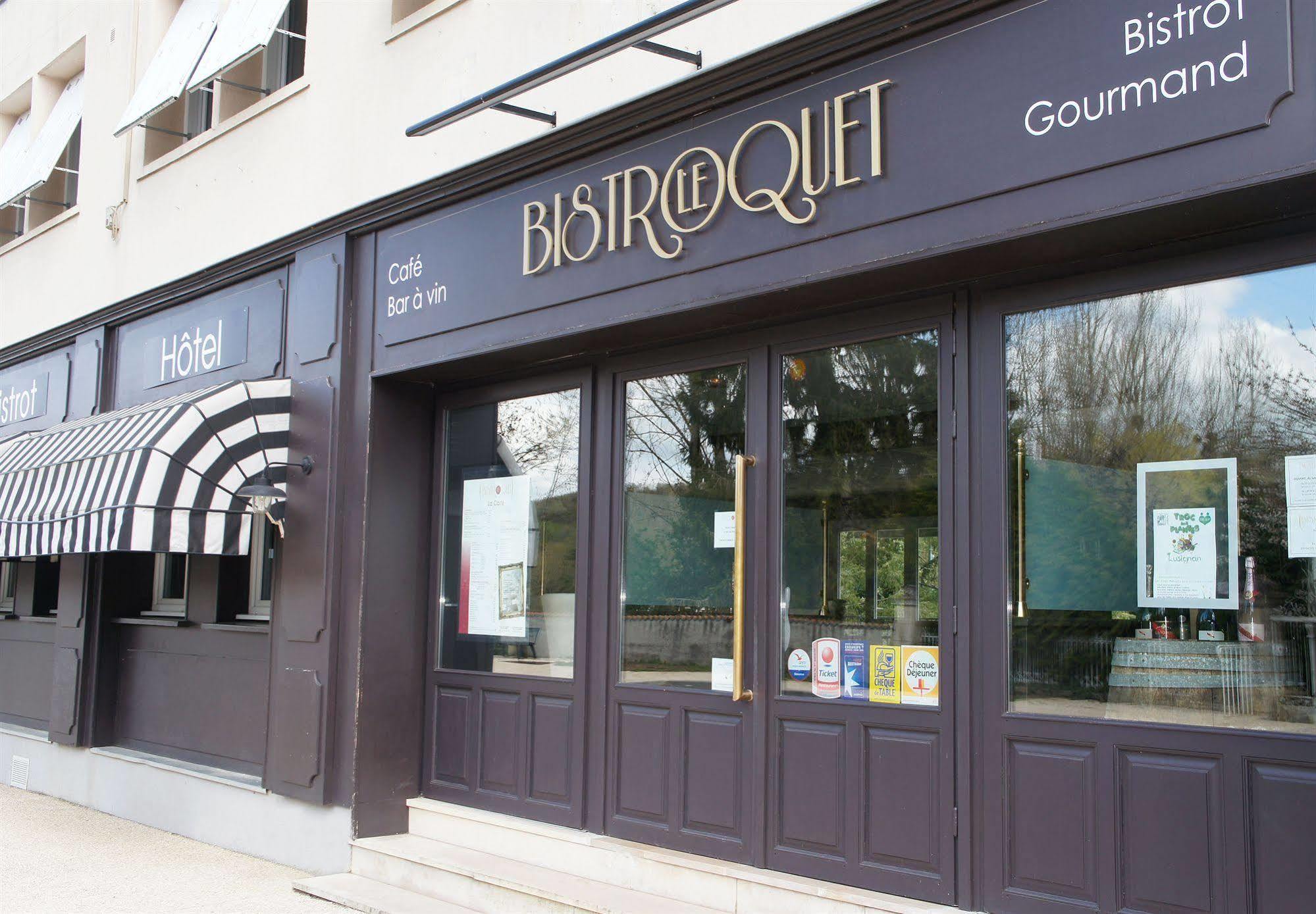 Le Bistroquet Hotel Lusignan Buitenkant foto